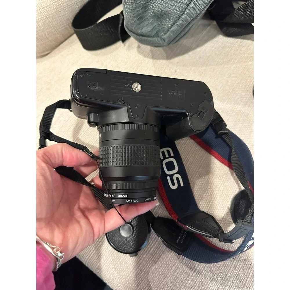 Vintage Canon EOS Rebel G Camera and case 1990's PARTS ONLY